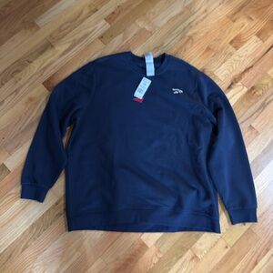 Reebok Men's identity fleece small logo Sweatersize XXL